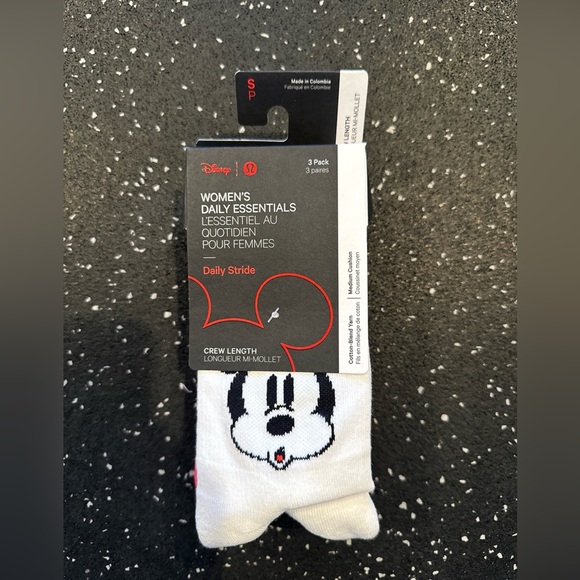 Disney x lululemon Women's Daily Stride Comfort Crew Socks 3 Pack - Picture 8 of 14